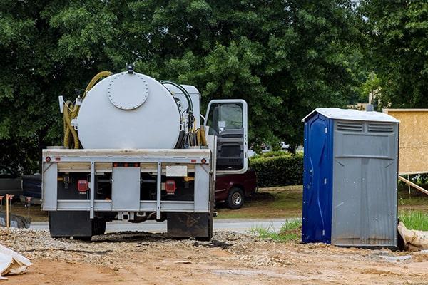 Porta Potty Rental of Blacksburg workers