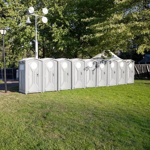 our special event porta potties come in a variety of options, including luxury trailers, standard portable toilets, and ada-accessible units